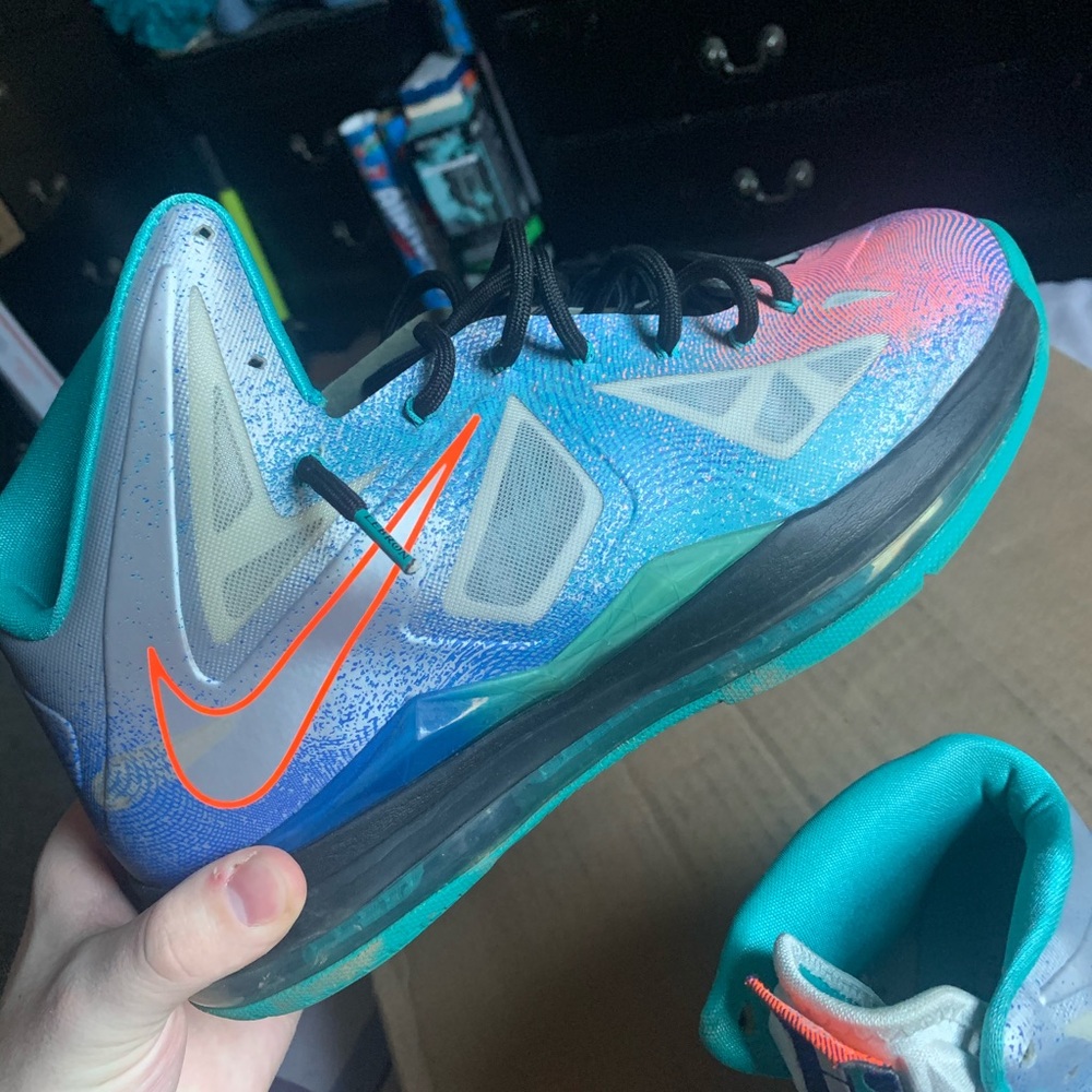 Lebron 10 Pure Platinums size 11 (SOLD)